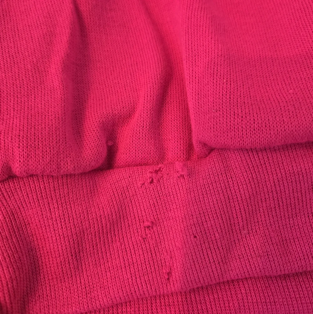 Vintage 1990s Fuschia Pink Teddy Bear Print Sweatsuit 2pc Set NWT